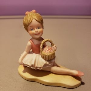 Porcelain Ballerina Figurine